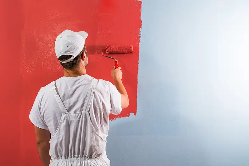 Maler-Malerarbeiten-Wände streichen